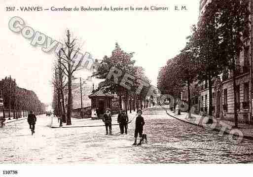 Ville de VANVES, carte postale ancienne