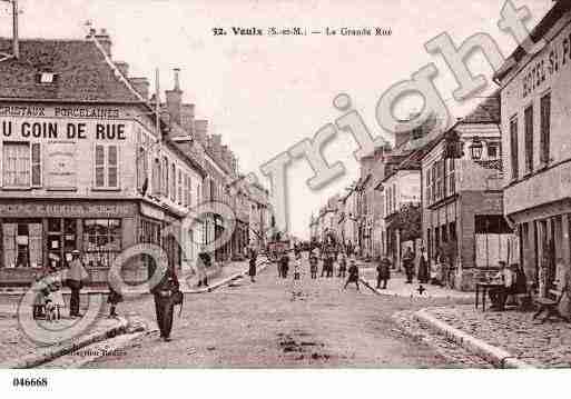Ville de VOULX, carte postale ancienne Ville de VOULX, carte postale ancienne