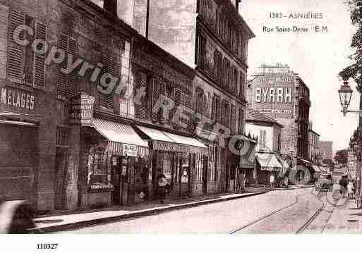 Ville de ASNIERESSURSEINE, carte postale ancienne