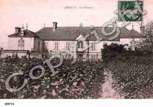 Ville de AVRILLY, carte postale ancienne