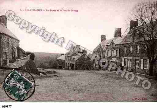 Ville de BEAUCHAMPS, carte postale ancienne