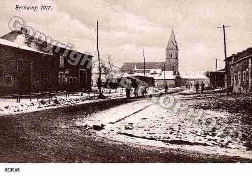 Ville de BECHAMPS, carte postale ancienne