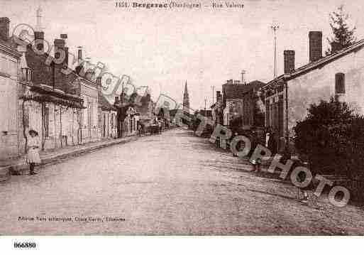 Ville de BERGERAC, carte postale ancienne