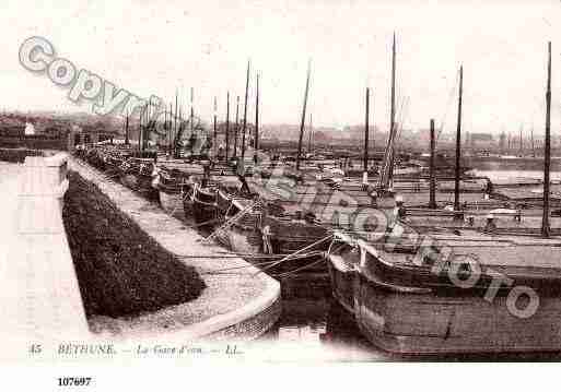 Ville de BETHUNE, carte postale ancienne