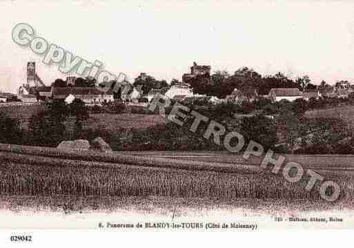 Ville de BLANDY, carte postale ancienne