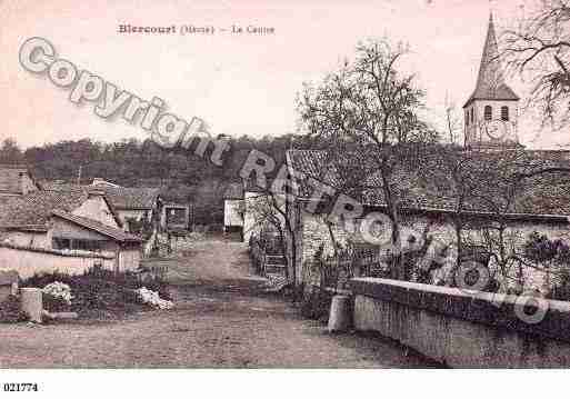 Ville de BLERCOURT, carte postale ancienne