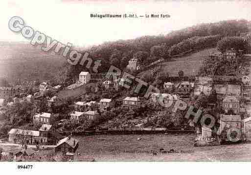 Ville de BOISGUILLAUME, carte postale ancienne