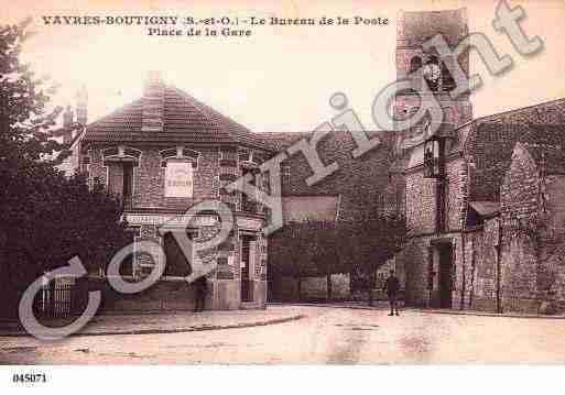 Ville de BOUTIGNYSURESSONNE, carte postale ancienne