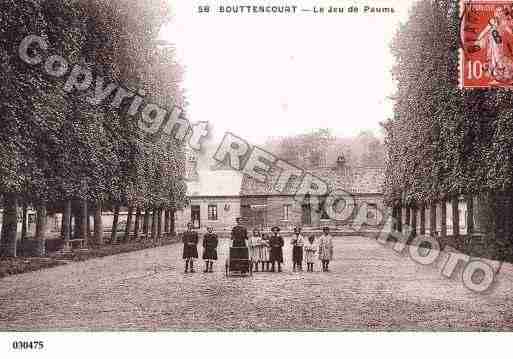 Ville de BOUTTENCOURT, carte postale ancienne