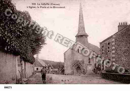 Ville de CELLETTE(LA), carte postale ancienne