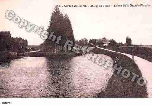 Ville de CERDON, carte postale ancienne