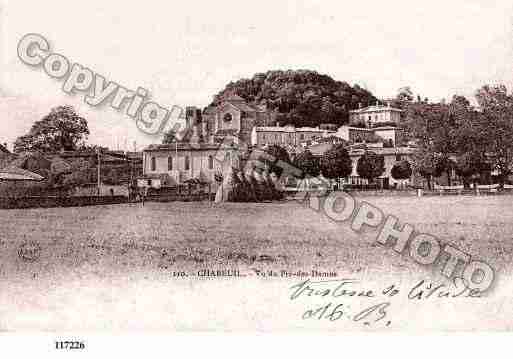Ville de CHABEUIL, carte postale ancienne