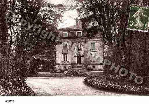 Ville de CHAMBOIS, carte postale ancienne