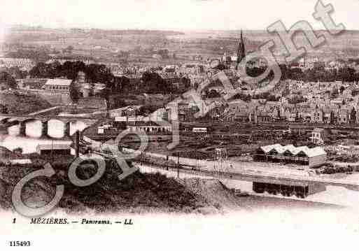 Ville de CHARLEVILLEMEZIERES, carte postale ancienne