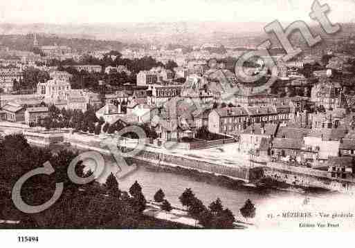 Ville de CHARLEVILLEMEZIERES, carte postale ancienne