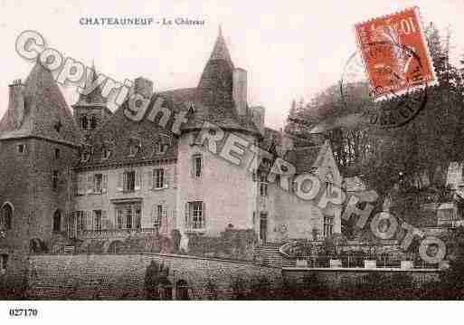 Ville de CHATEAUNEUF, carte postale ancienne