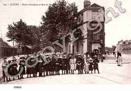 Ville de CLICHY, carte postale ancienne