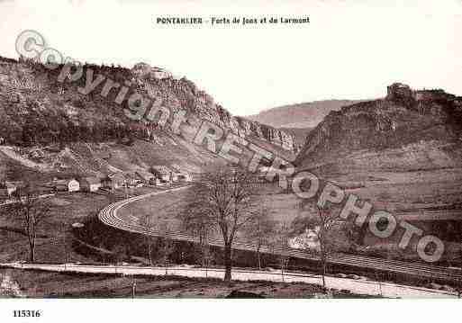 Ville de CLUSEETMIJOUX(LA), carte postale ancienne