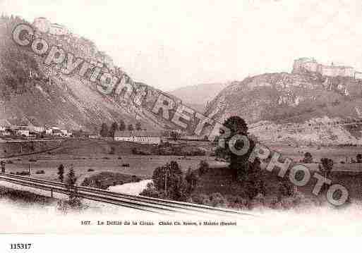 Ville de CLUSEETMIJOUX(LA), carte postale ancienne