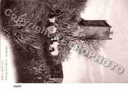 Ville de COGOLIN, carte postale ancienne