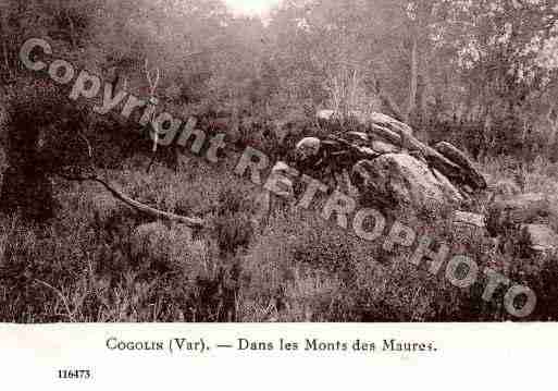 Ville de COGOLIN, carte postale ancienne