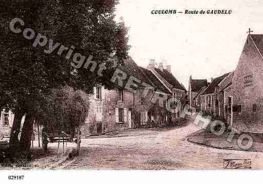 Ville de COULOMBSENVALOIS, carte postale ancienne Ville de COULOMBSENVALOIS, carte postale ancienne