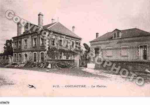 Ville de COULOUTRE, carte postale ancienne