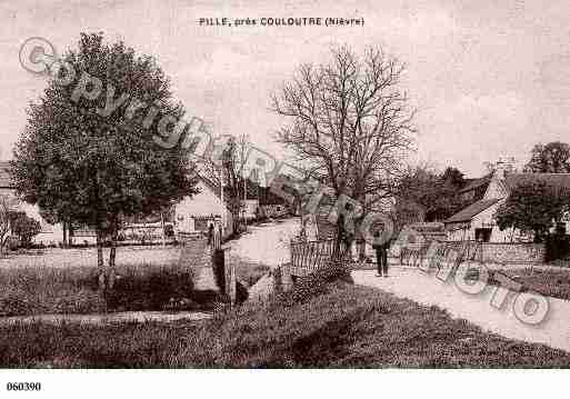 Ville de COULOUTRE, carte postale ancienne