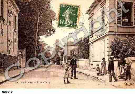 Ville de CRETEIL, carte postale ancienne