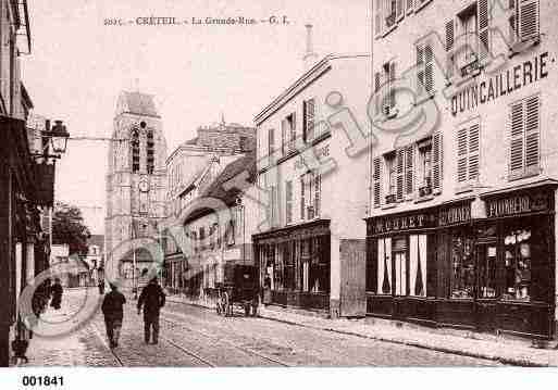 Ville de CRETEIL, carte postale ancienne