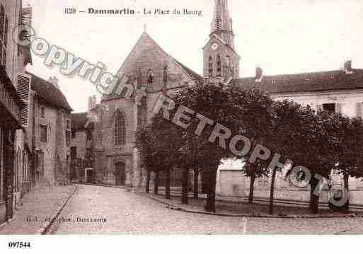 Ville de DAMMARTINENGOELE, carte postale ancienne