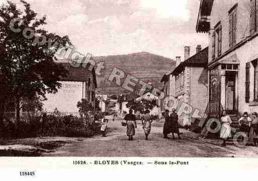 Ville de ELOYES, carte postale ancienne