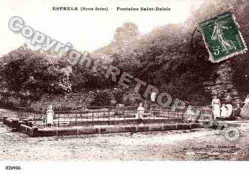 Ville de ESPRELS, carte postale ancienne Ville de ESPRELS, carte postale ancienne