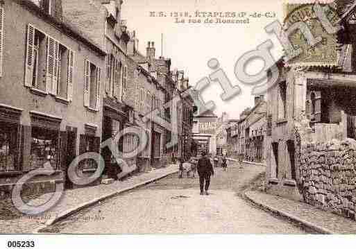 Ville de ETAPLES, carte postale ancienne