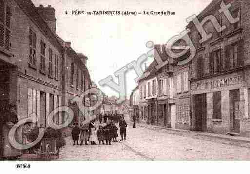 Ville de FEREENTARDENOIS, carte postale ancienne