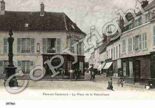 Ville de FEREENTARDENOIS, carte postale ancienne