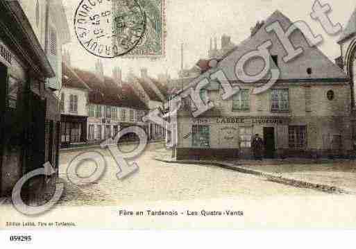 Ville de FEREENTARDENOIS, carte postale ancienne