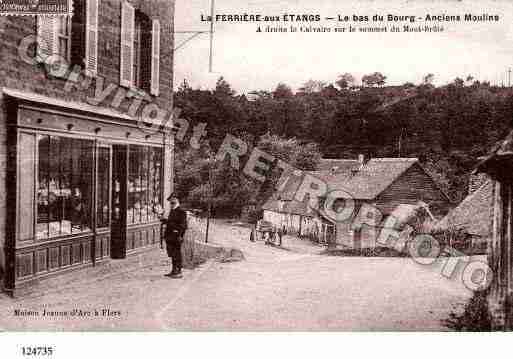 Ville de FERRIEREAUXETANGS(LA), carte postale ancienne