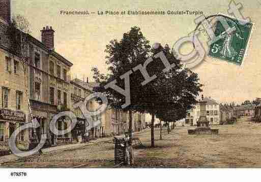 Ville de FRANCHEVAL, carte postale ancienne Ville de FRANCHEVAL, carte postale ancienne