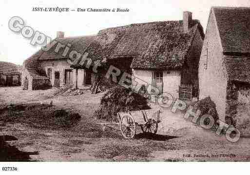 Ville de ISSYL'EVEQUE, carte postale ancienne