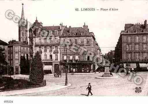 Ville de LIMOGES, carte postale ancienne