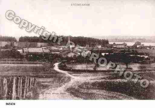 Ville de LINDREBASSE, carte postale ancienne