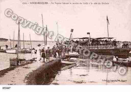 Ville de LOCMARIAQUER, carte postale ancienne