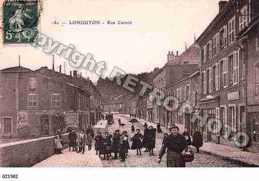 Ville de LONGUYON, carte postale ancienne