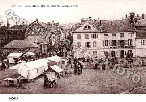 Ville de LOUVIERS, carte postale ancienne