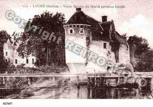 Ville de LUCHEPRINGE, carte postale ancienne