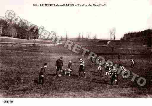 Ville de LUXEUILLESBAINS, carte postale ancienne