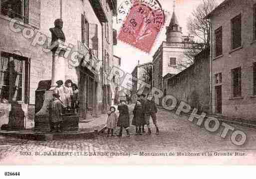 Ville de LYON, carte postale ancienne