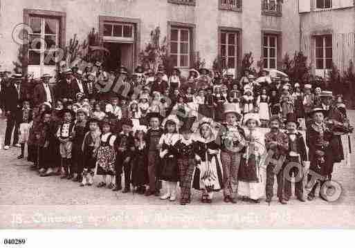 Ville de MARCIGNY, carte postale ancienne