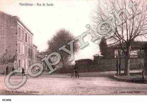 Ville de MONTELIMAR, carte postale ancienne